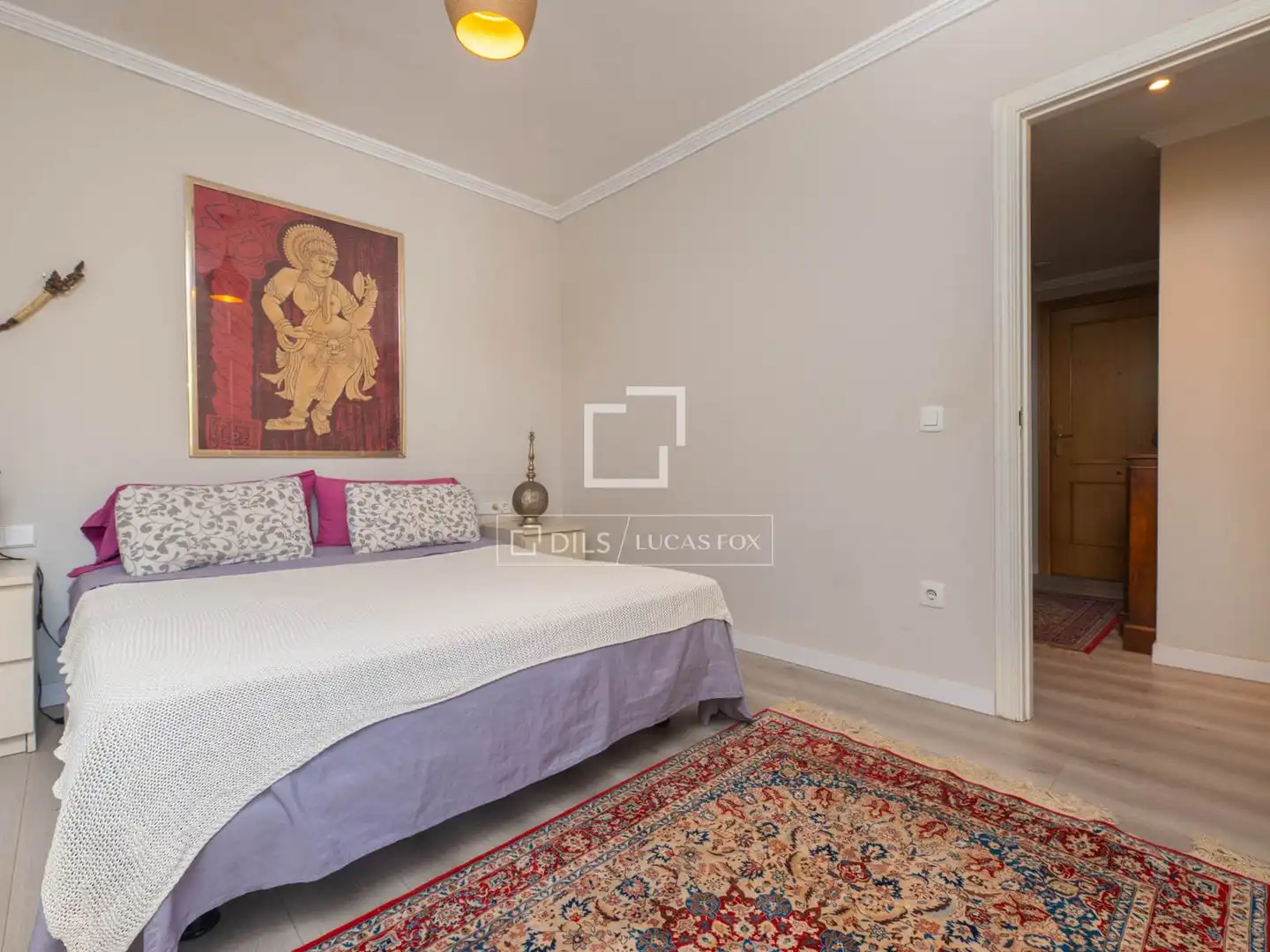 Schlafzimmer von Wohnung zum Verkauf in Eivissa mit Klimaanlage, Privatgarten und Terrasse