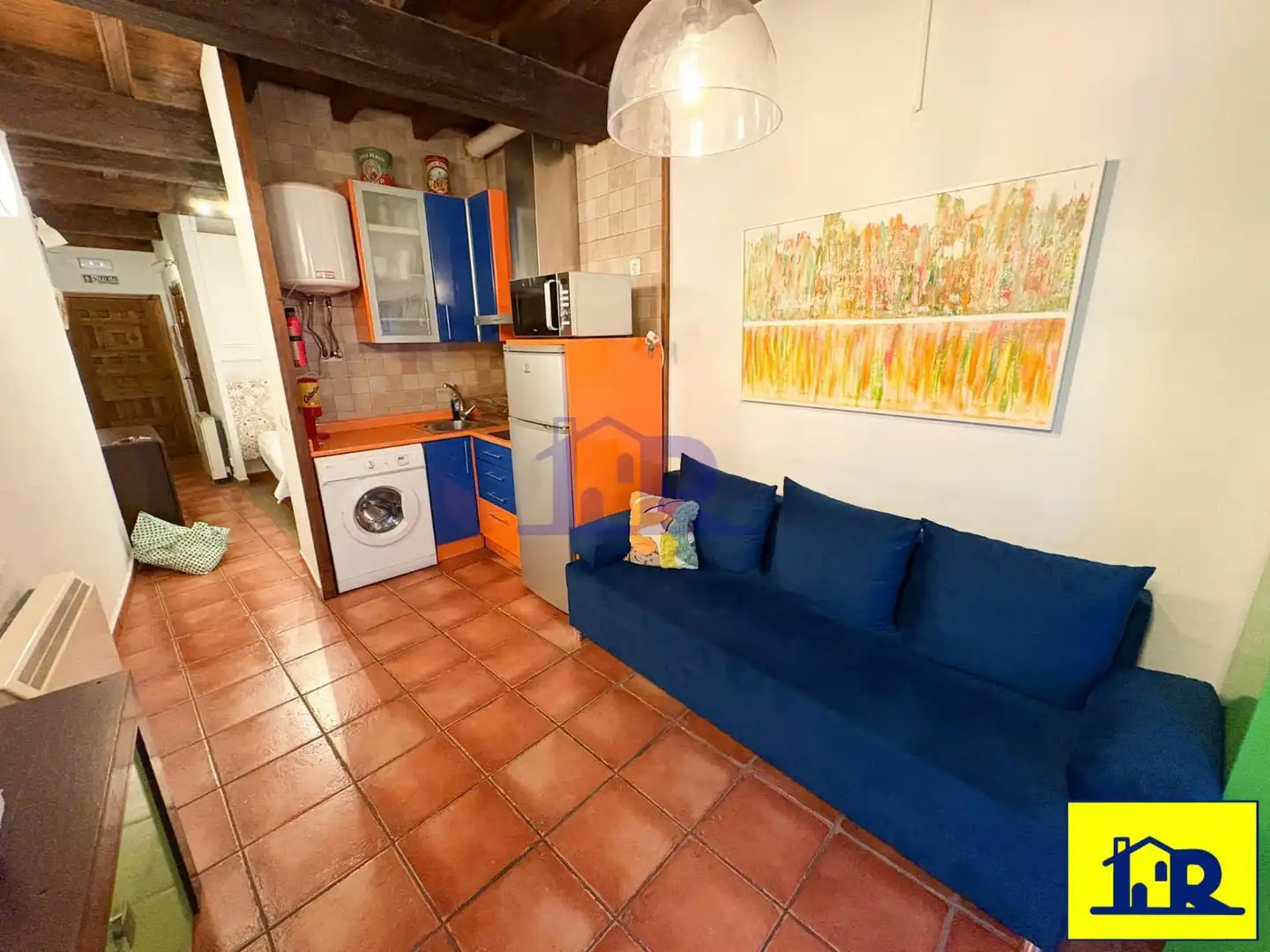 Cocina de Piso de alquiler en Cuenca con Calefacción, Terraza y Amueblado