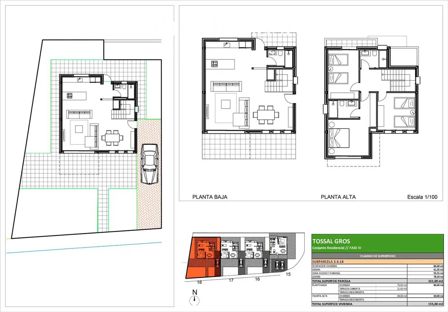 Adosado con piscina en venta en Ginjoler, imagen 23