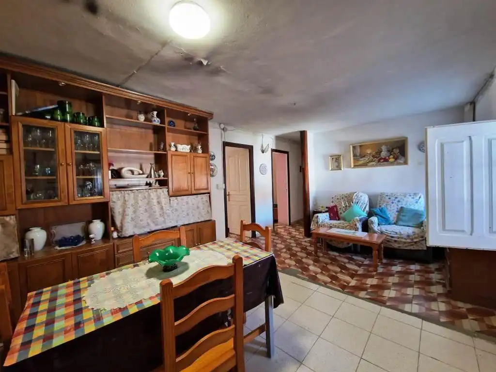 Cuina de Casa o xalet en venda en Alcampell amb Jardí privat, Terrassa i Balcó