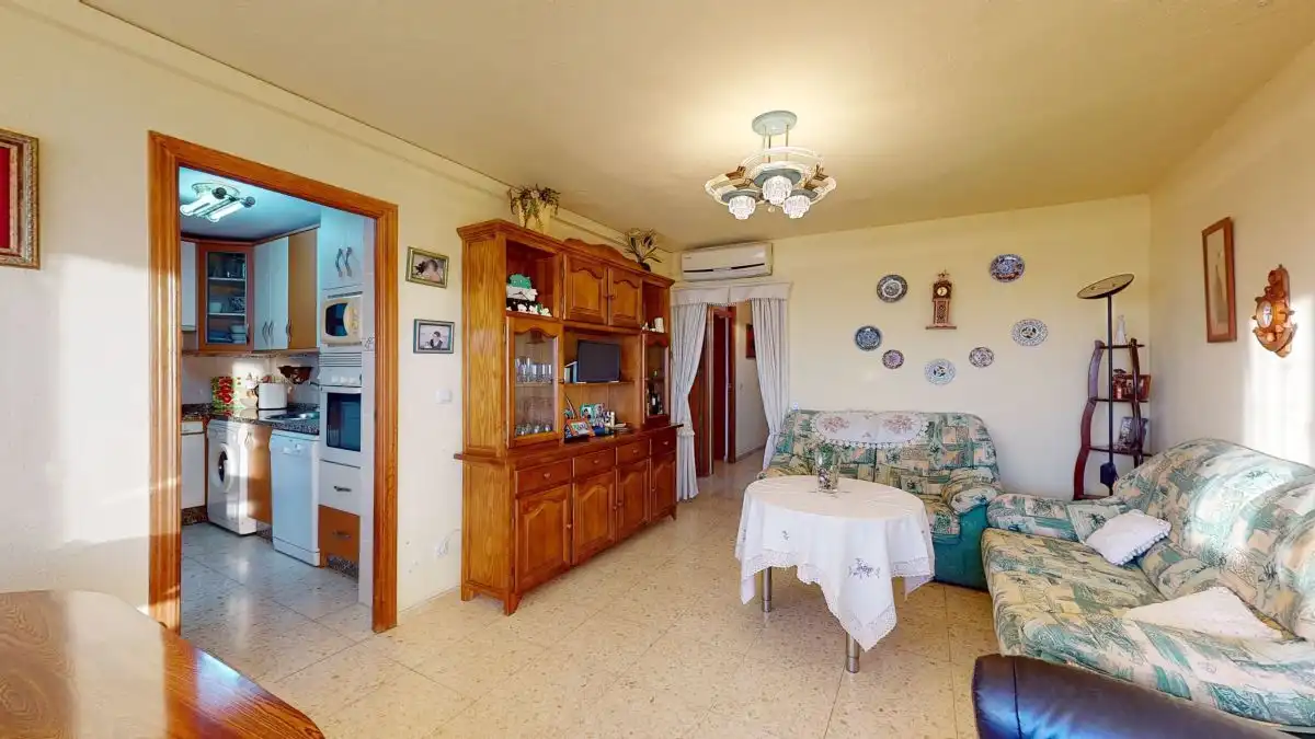 Sala de estar de Casa o chalet en venta en Hornachos con Aire acondicionado, Terraza y Trastero