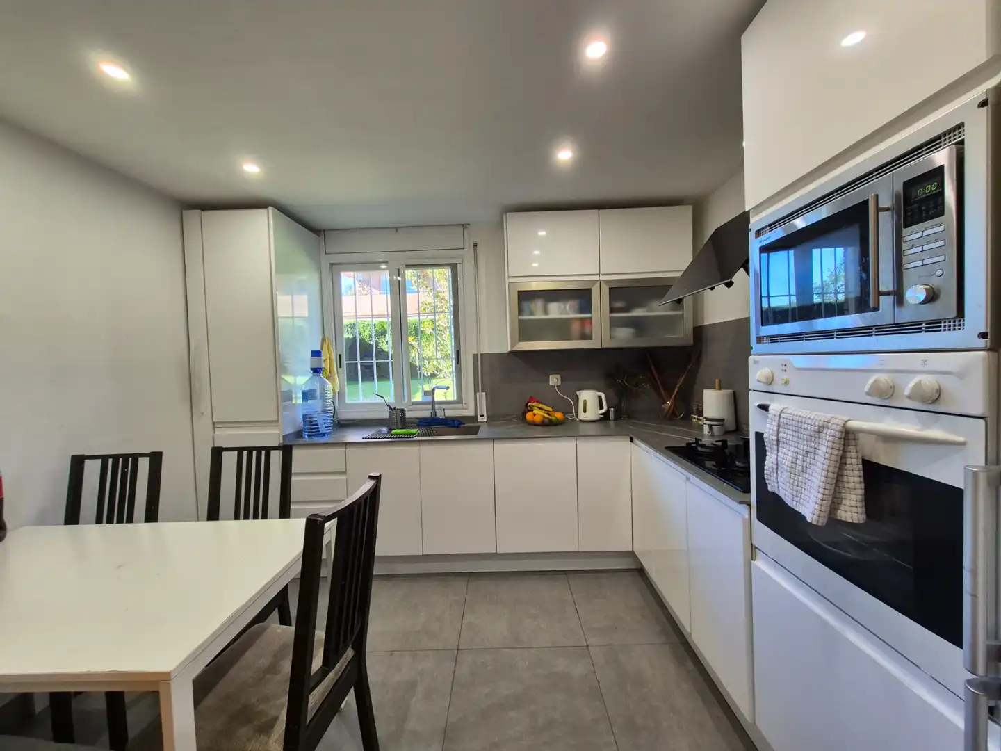 Kitchen of Flat for sale in Rubí  with Air Conditioner, Parquet flooring and Terrace