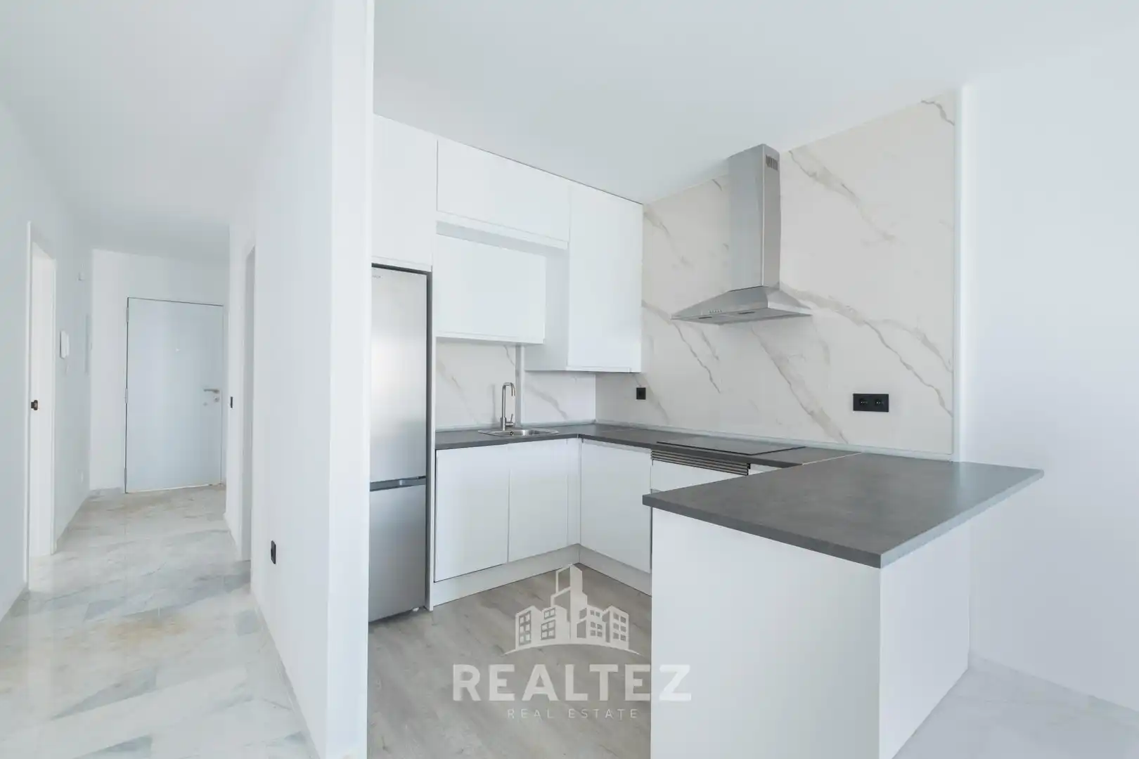 Cocina de Piso en venta en Arcos de la Frontera con Terraza y Piscina comunitaria
