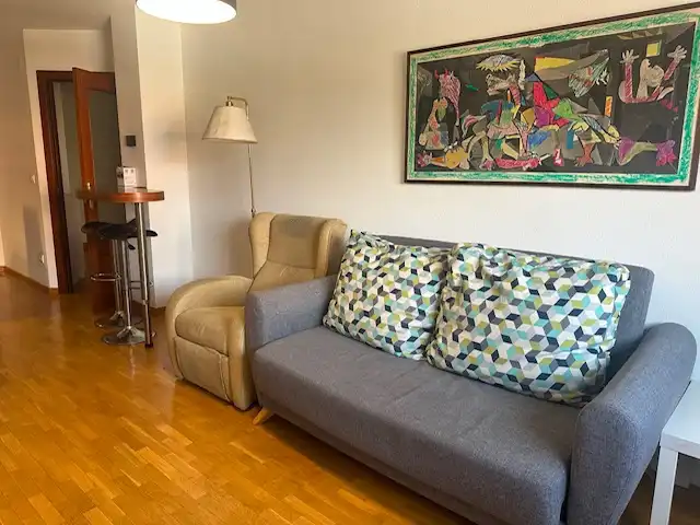 Living room of Flat for rent in Aranguren  with Heating, Furnished and Oven