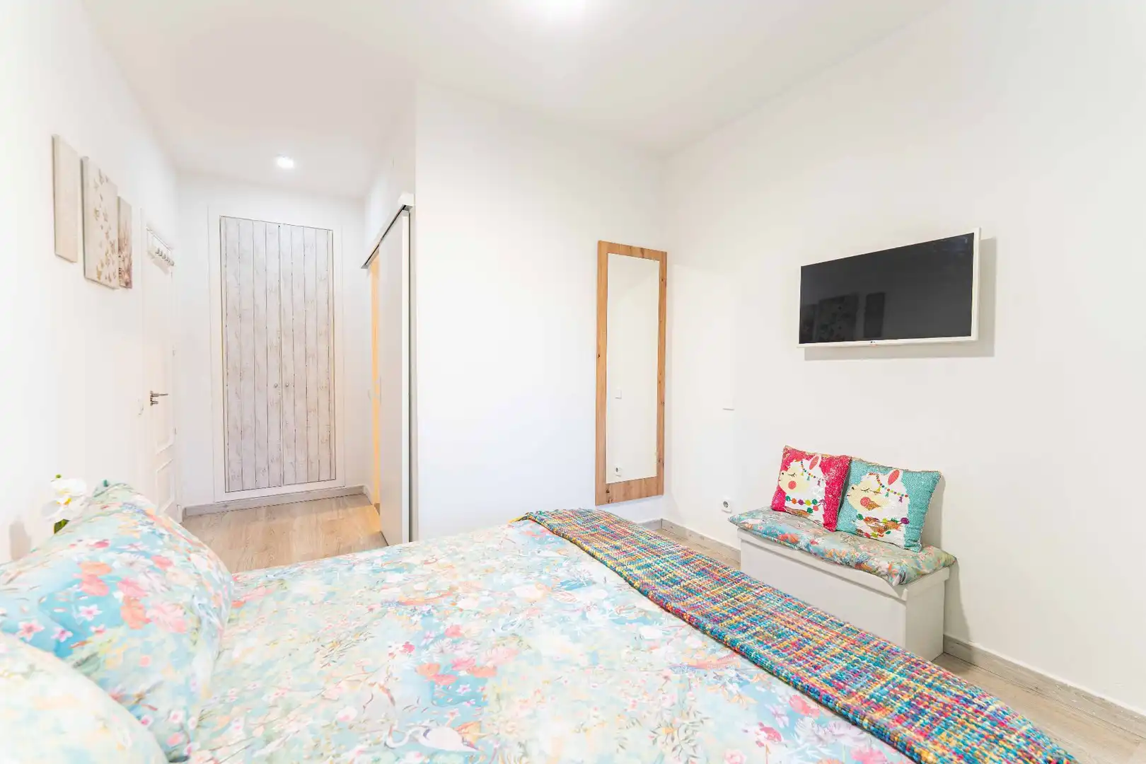 Bedroom of Flat for sale in Getafe  with Heating and Terrace