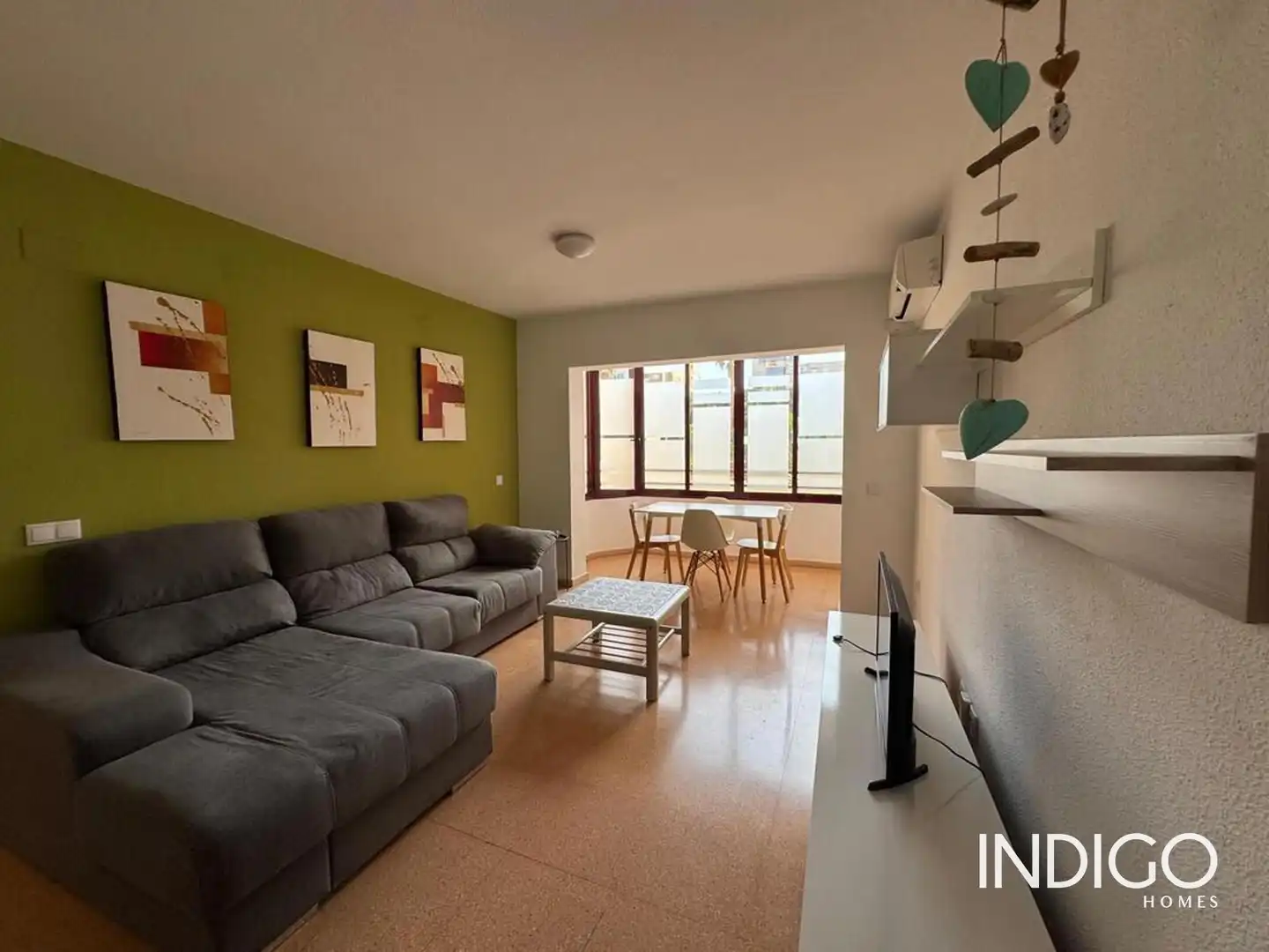 Sala de estar de Piso en venta en Alicante / Alacant con Aire acondicionado, Calefacción y Piscina
