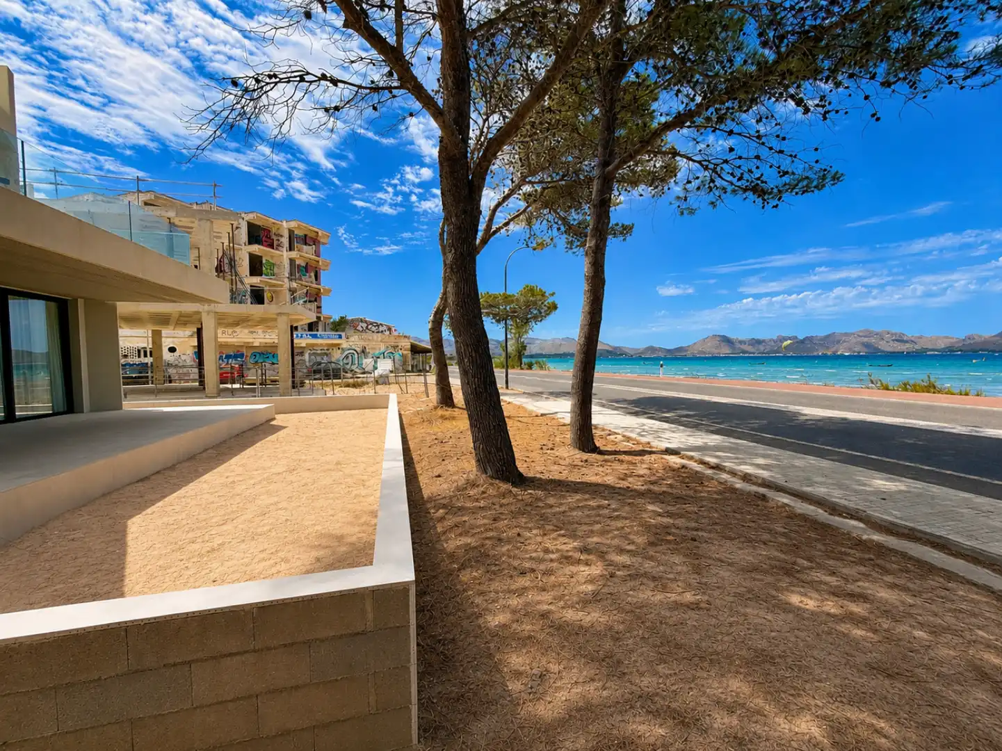 Exterior view of Houses for rent in Alcúdia  with Air Conditioner, Heating and Private garden