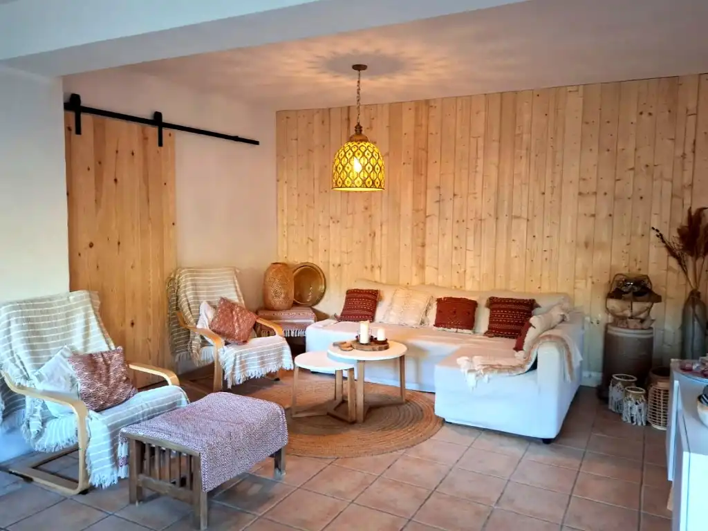 Sala de estar de Finca rústica en venta en Xirles