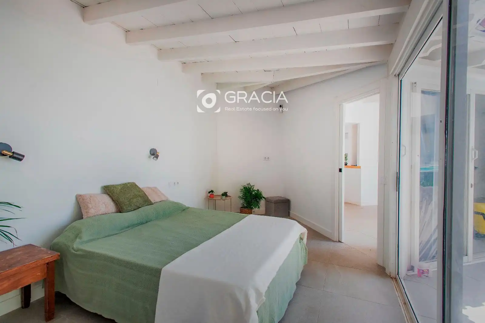 Dormitori de Casa adosada en venda en Adeje amb Jardí privat, Terrassa i Traster