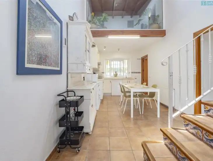 Cuina de Finca rústica de lloguer en Alhaurín El Grande amb Aire condicionat, Calefacció i Jardí privat