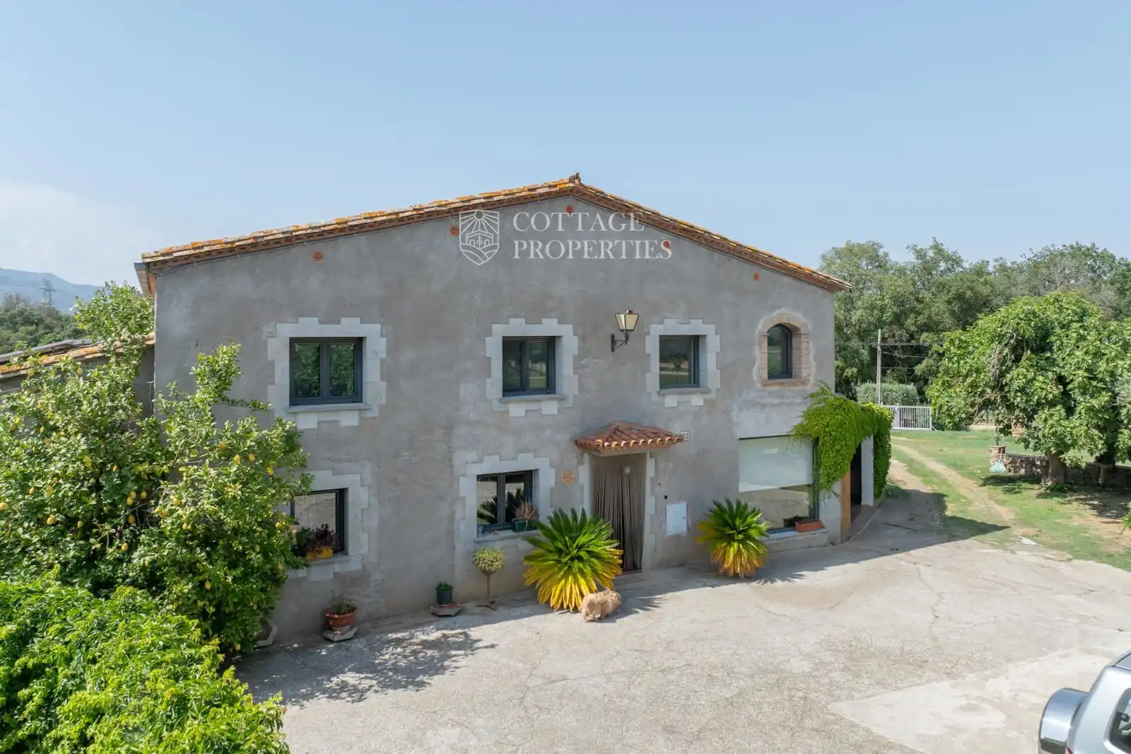 Vista exterior de Finca rústica en venda en Sant Gregori amb Calefacció, Terrassa i Piscina