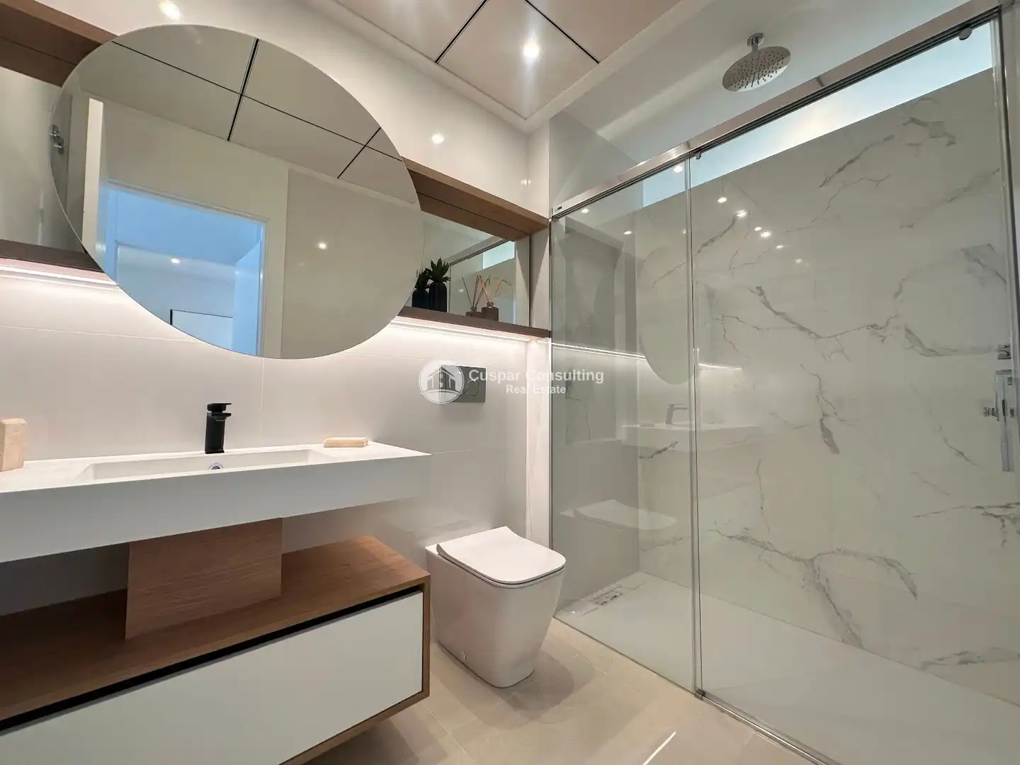 Baño de Apartamento en venta en Rojales con Aire acondicionado, Calefacción y Jardín privado