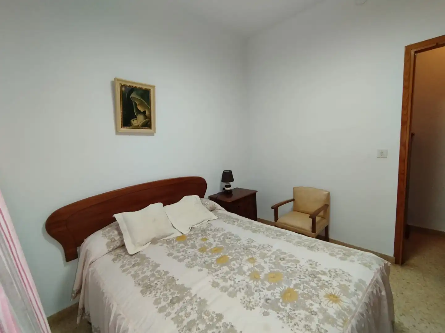 Dormitori de Finca rústica en venda en Tomelloso amb Aire condicionat, Jardí privat i Piscina