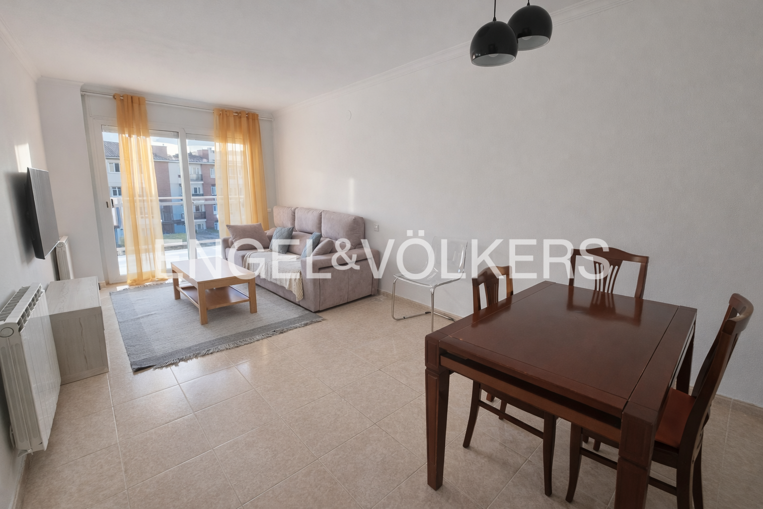 Sala d'estar de Pis en venda en Tordera amb Calefacció i Balcó