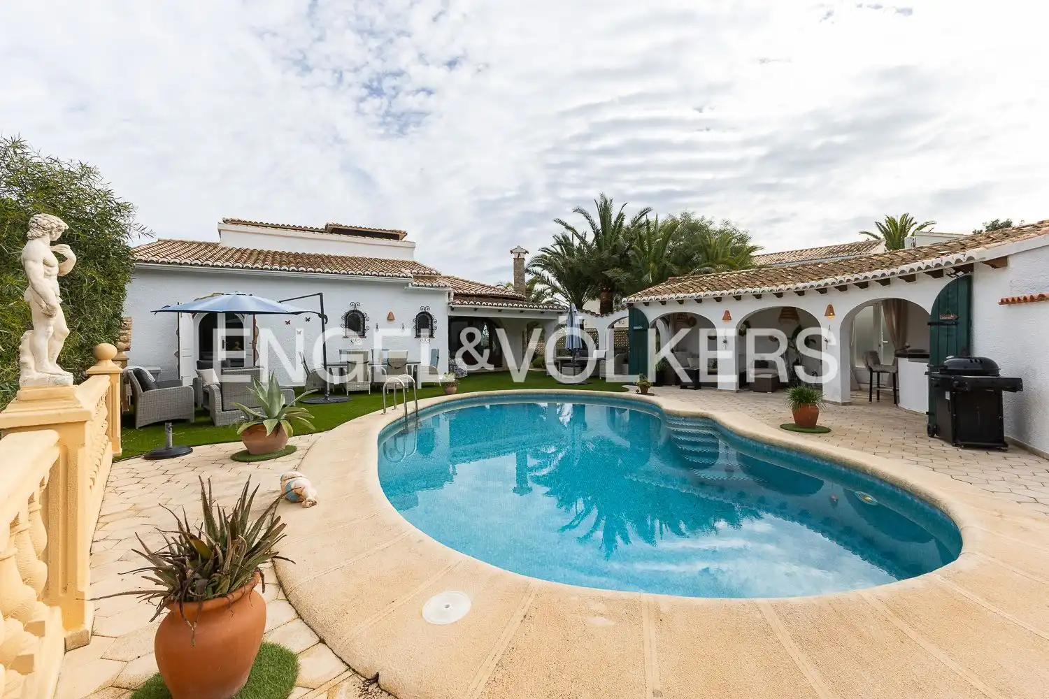 Exterior view of Houses for sale in Jávea / Xàbia  with Air Conditioner, Heating and Private garden