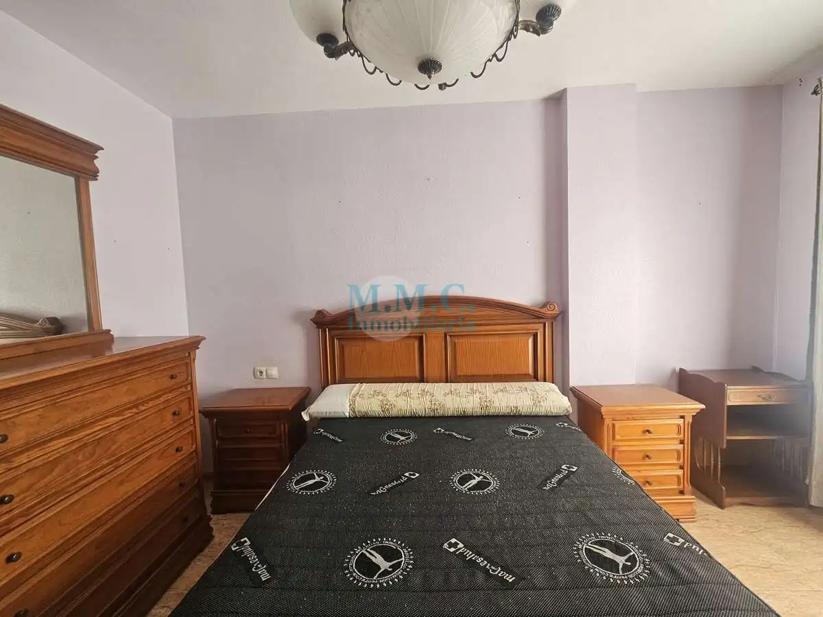 Bedroom of Flat for sale in Roquetas de Mar  with Air Conditioner, Terrace and Furnished