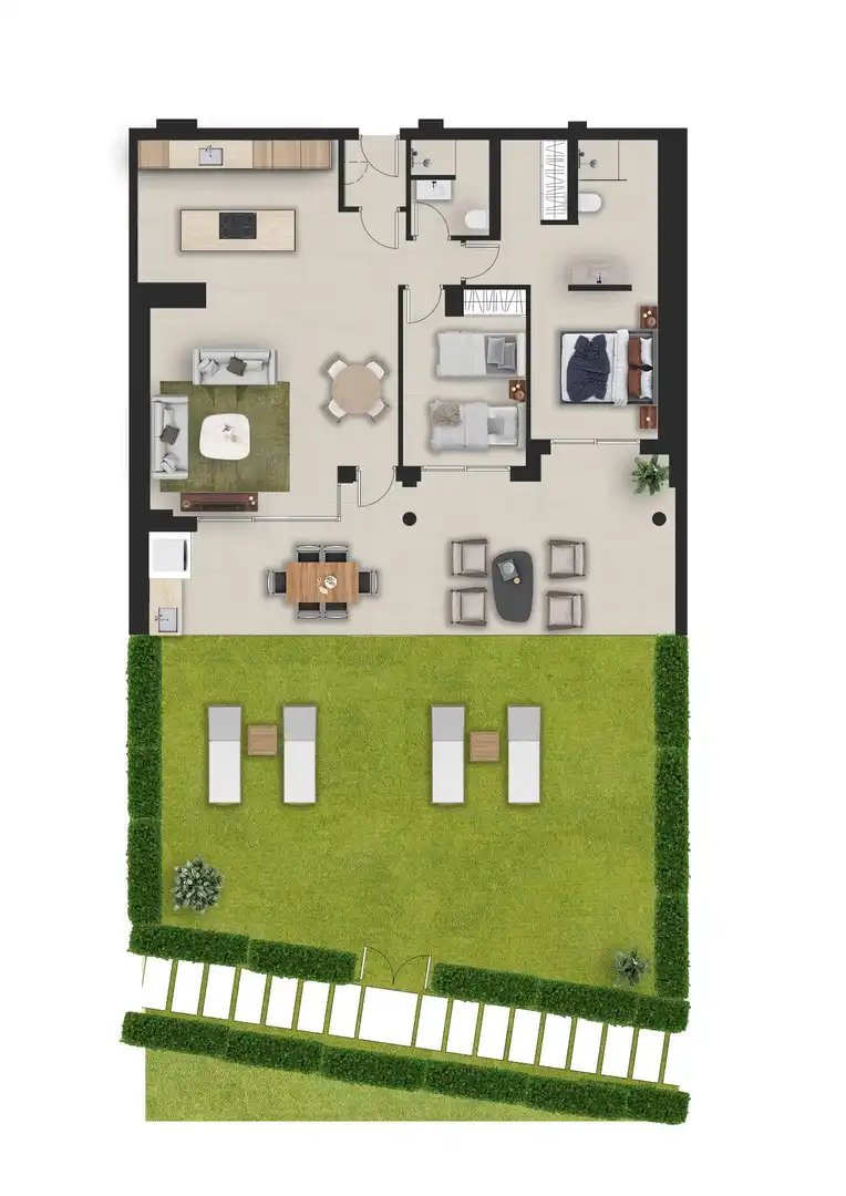 Apartament en venda en Pedreguer amb Calefacció, Jardí privat i Terrassa