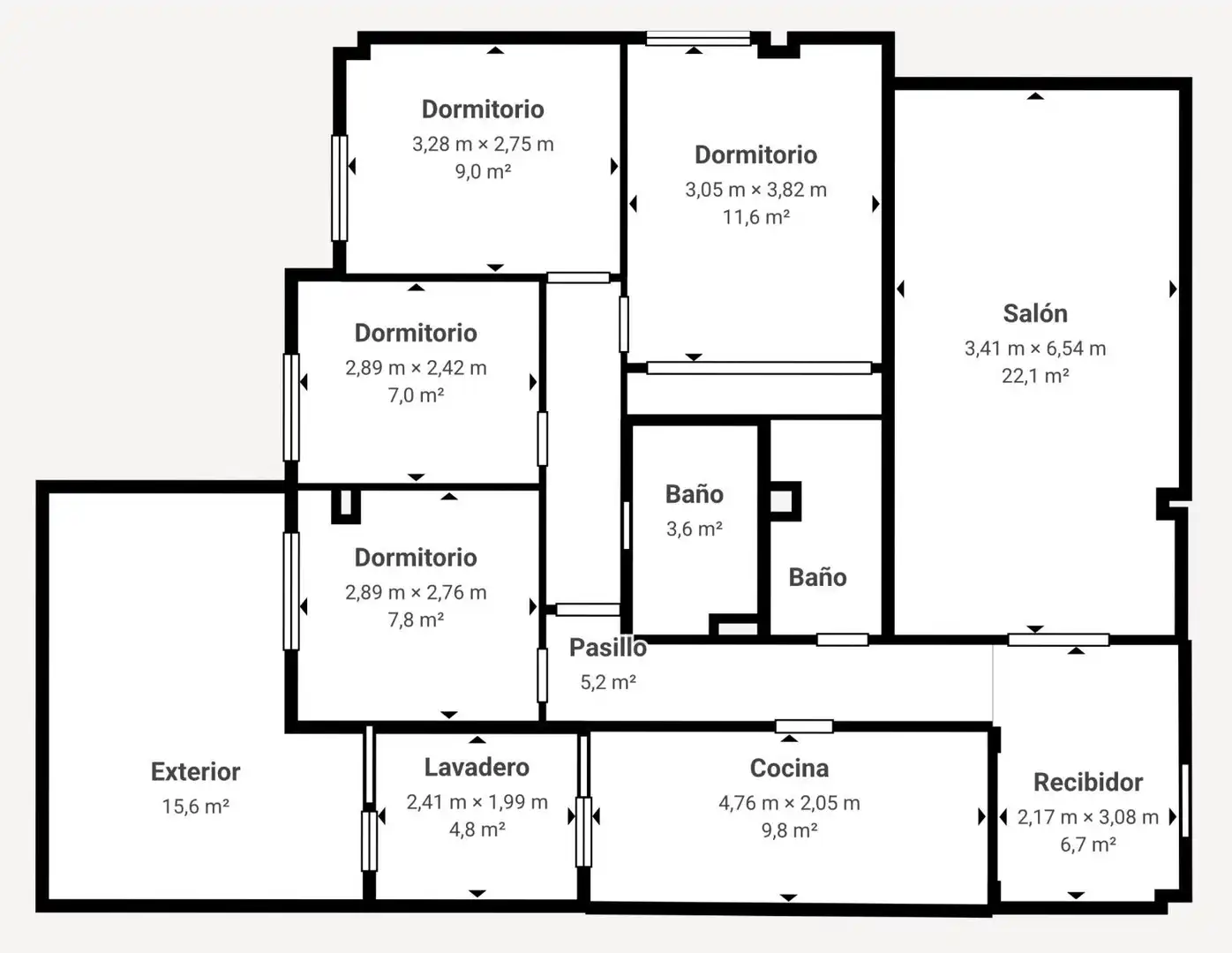 Piso en venta en Cervantes