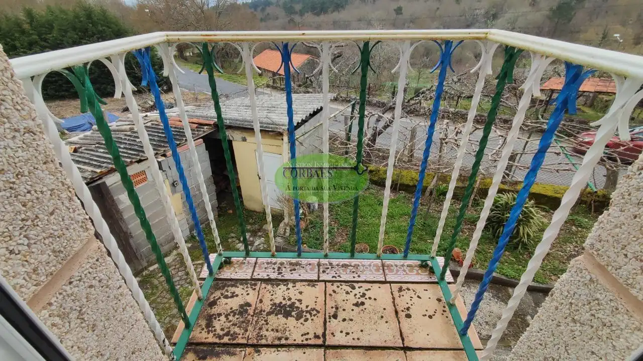 Balcony of Houses for sale in Parada de Sil  with Heating, Private garden and Terrace