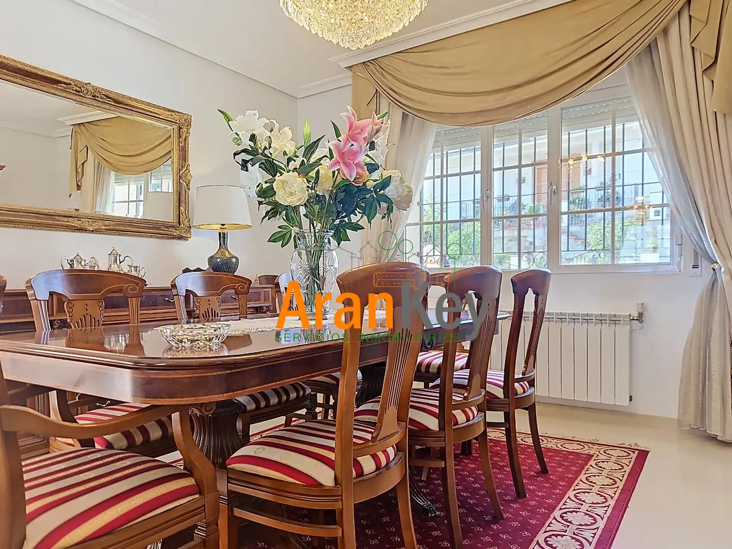 Dining room of Houses for sale in Aranjuez  with Air Conditioner, Private garden and Terrace