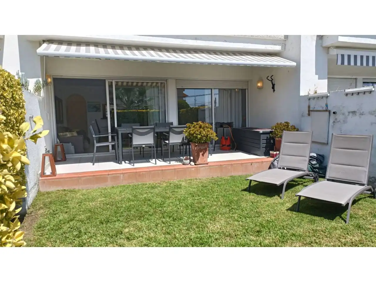 Terrace of Flat for sale in L'Escala  with Private garden, Terrace and Furnished