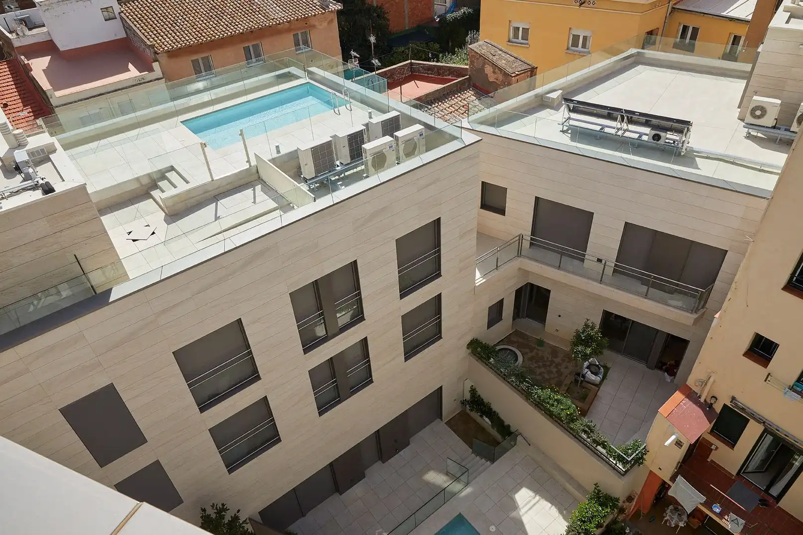 Terrassa de Pis de lloguer en Barcelona amb Aire condicionat, Calefacció i Jardí privat