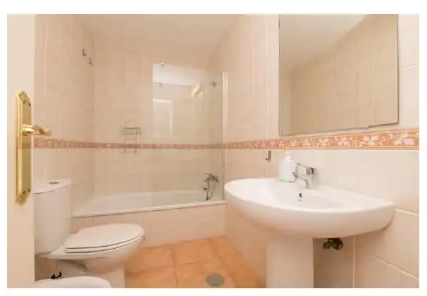 Bathroom of Flat for rent in Sanlúcar de Barrameda  with Terrace, Furnished and Oven