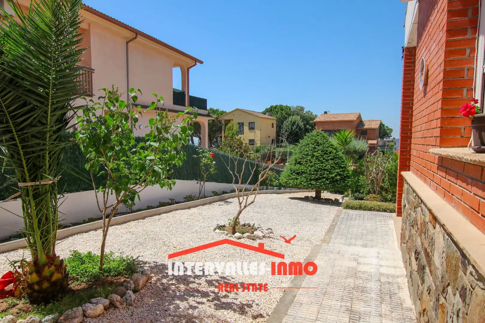 Exterior view of Houses for sale in Bigues i Riells del Fai  with Air Conditioner, Heating and Private garden