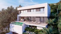 Exterior view of House or chalet for sale in Sitges  with Private garden, Swimming Pool and Alarm