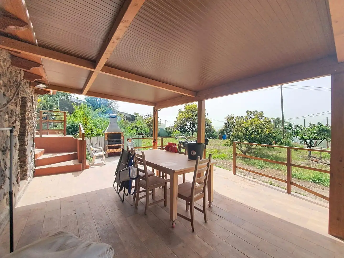 Terrace of Country homes for sale in San Bartolomé de Tirajana