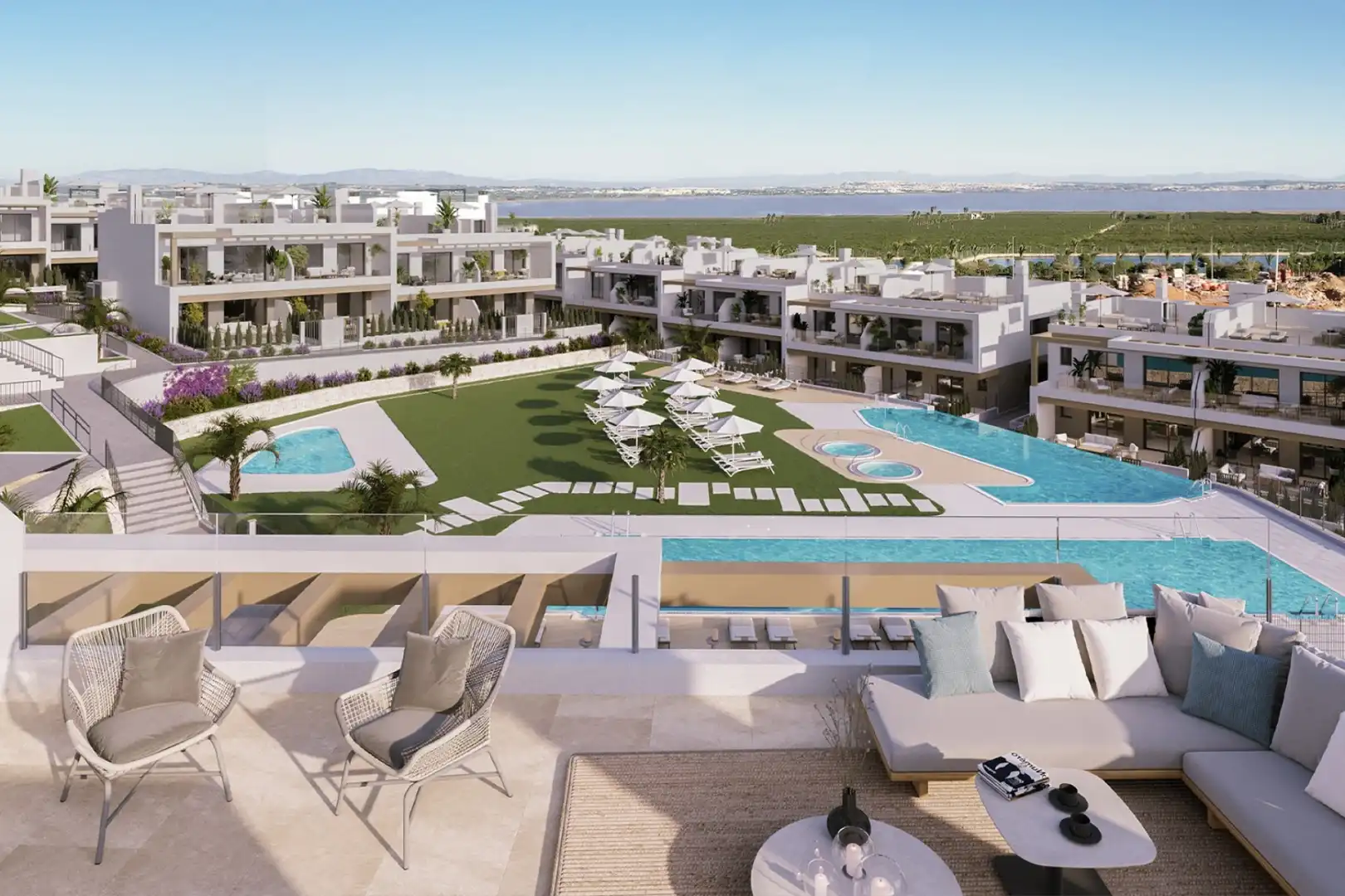 Erdgeschosswohnung mit Pool zum Verkauf in Los Balcones - Los Altos, imagen 2
