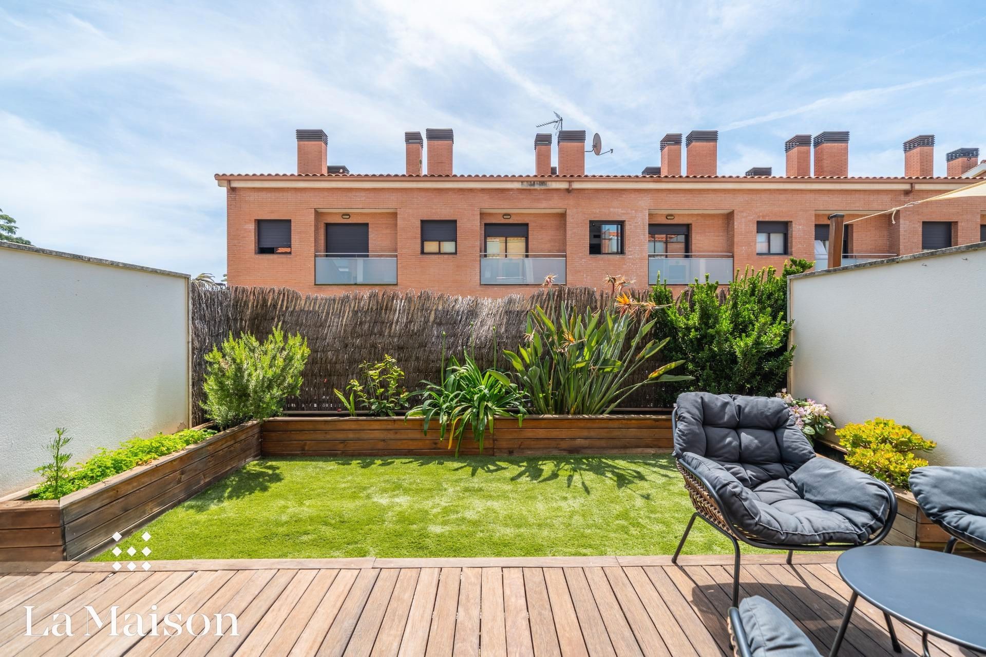 Terrace of House or chalet for sale in Cabrils  with Air Conditioner, Heating and Private garden