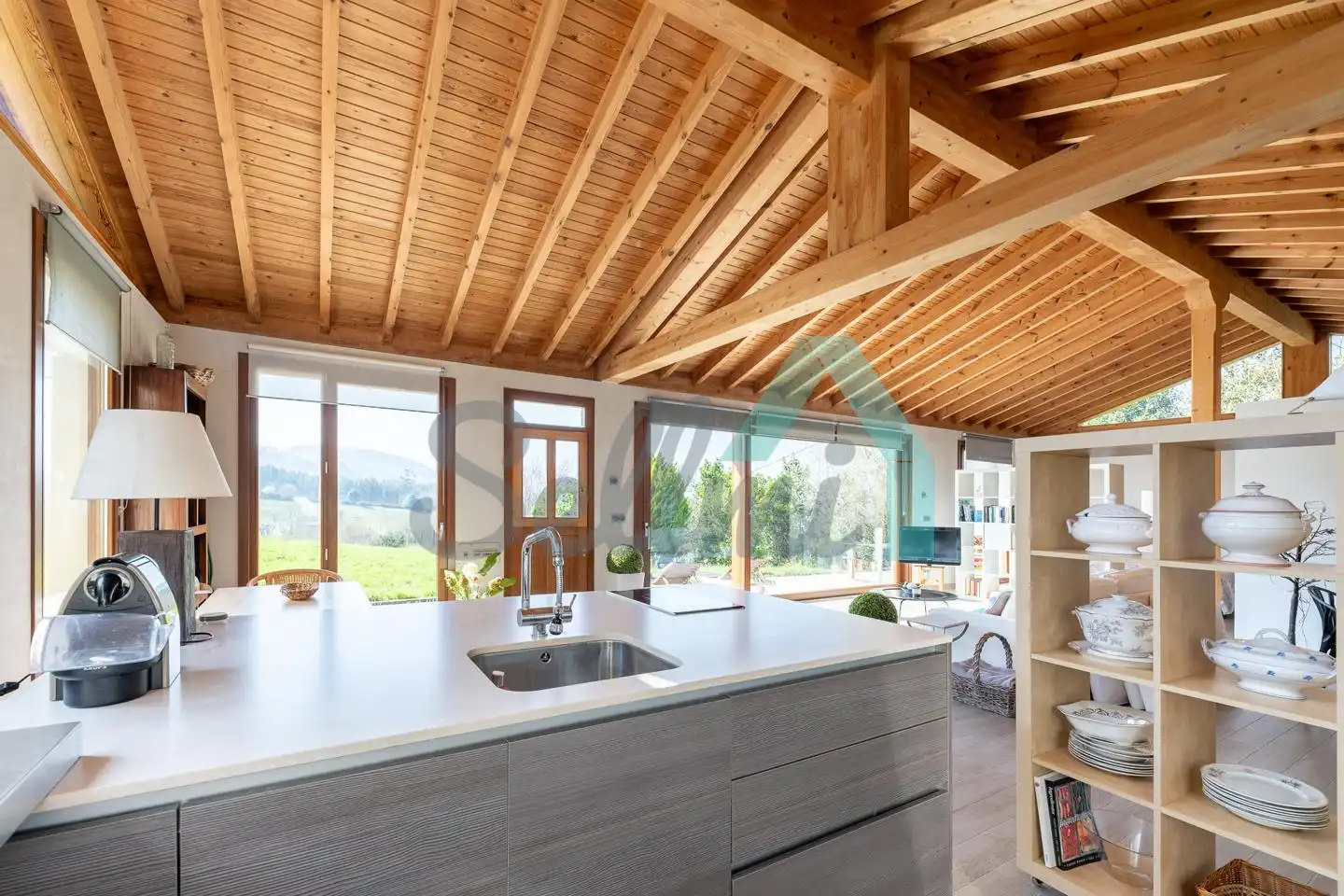 Cocina de Casa o chalet de alquiler en Villaviciosa con Calefacción, Jardín privado y Terraza