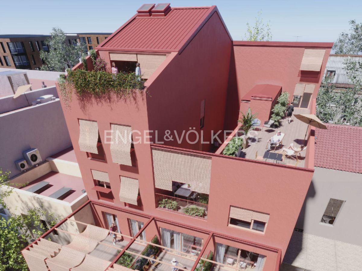 Vista exterior de Dúplex en venda en  Barcelona Capital amb Aire condicionat, Calefacció i Terrassa