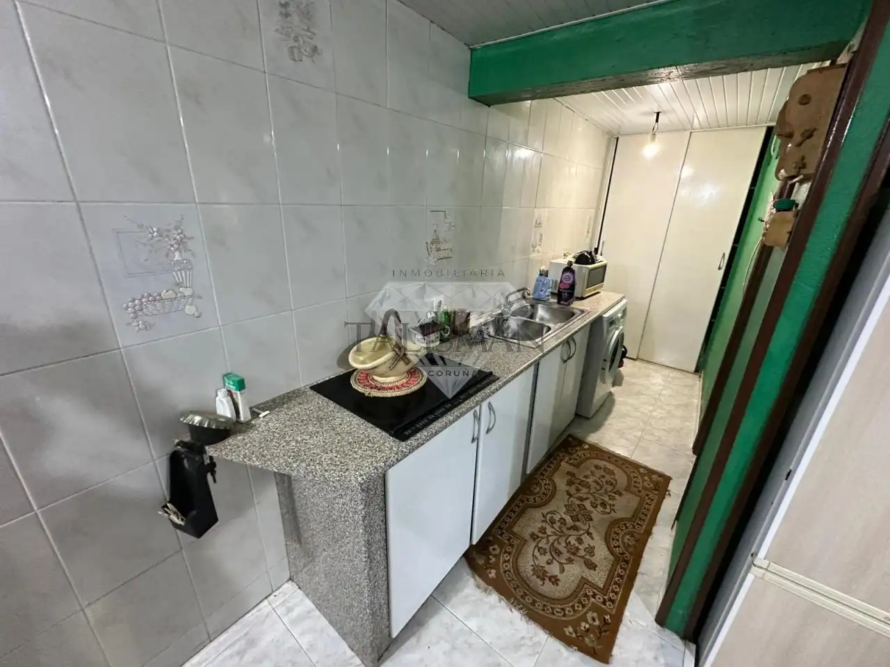 Cocina de Casa o chalet en venta en A Lama   con Calefacción, Jardín privado y Piscina