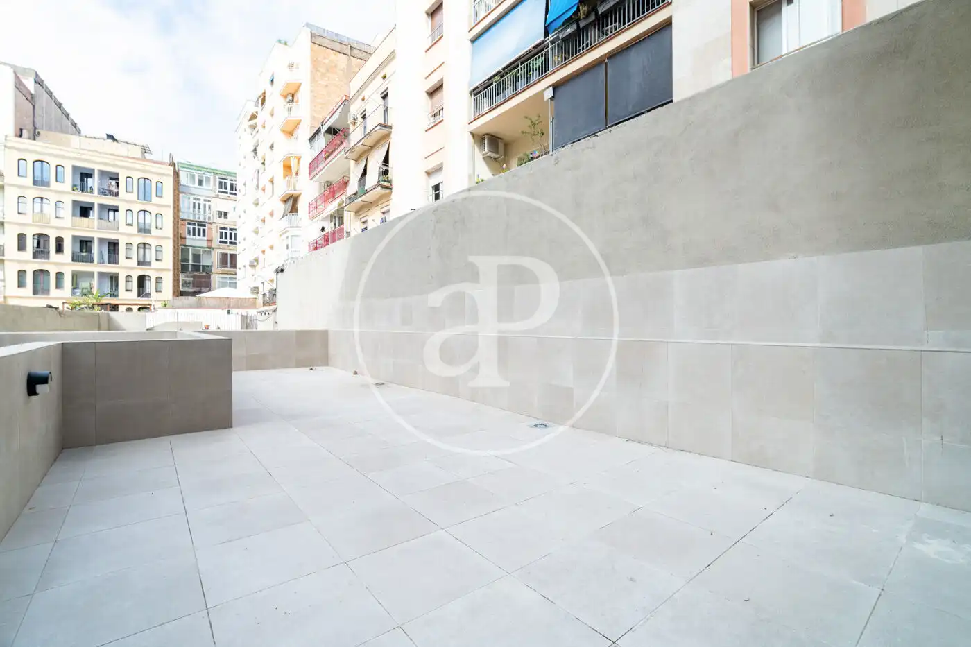 Terraza de Piso de alquiler en Barcelona con Aire acondicionado, Calefacción y Terraza