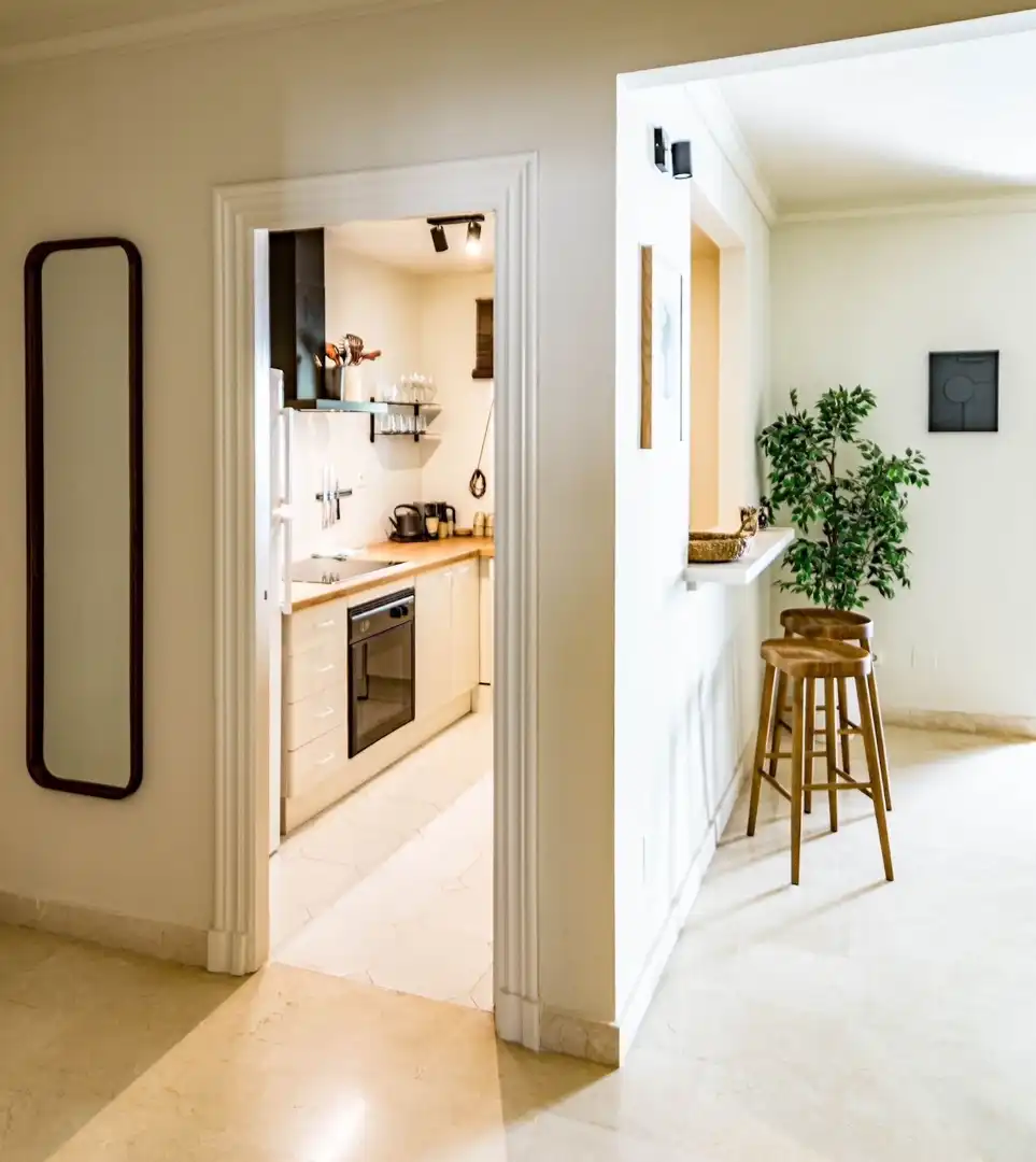 Cocina de Ático en venta en Marbella con Aire acondicionado, Amueblado y Piscina comunitaria