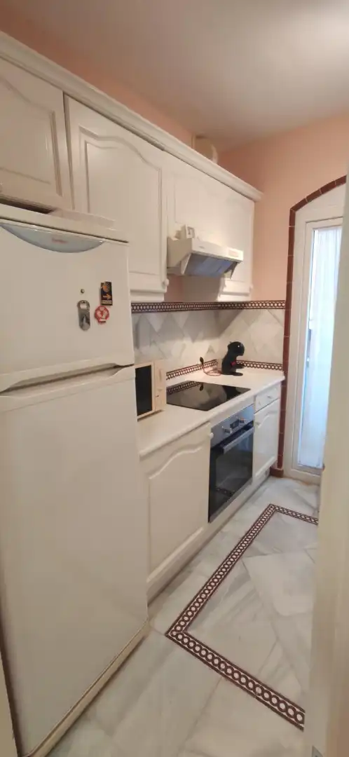 Kitchen of Flat for rent in El Puerto de Santa María  with Air Conditioner, Terrace and Furnished
