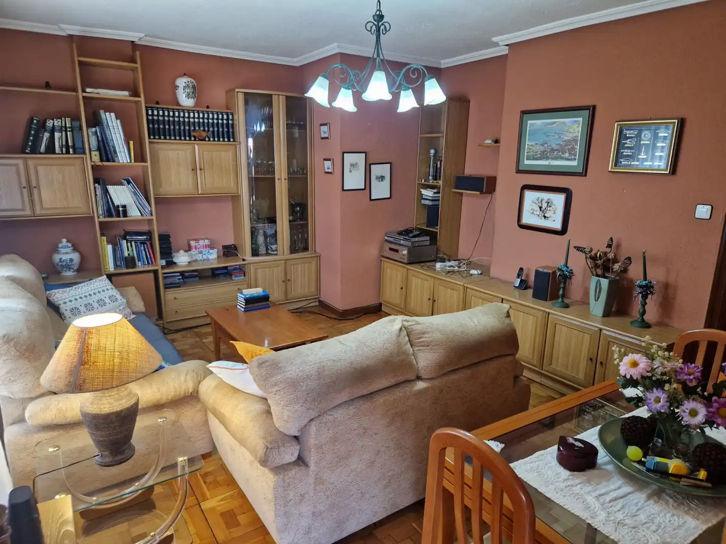 Sala d'estar de Pis en venda en Torrelavega  amb Calefacció i Terrassa