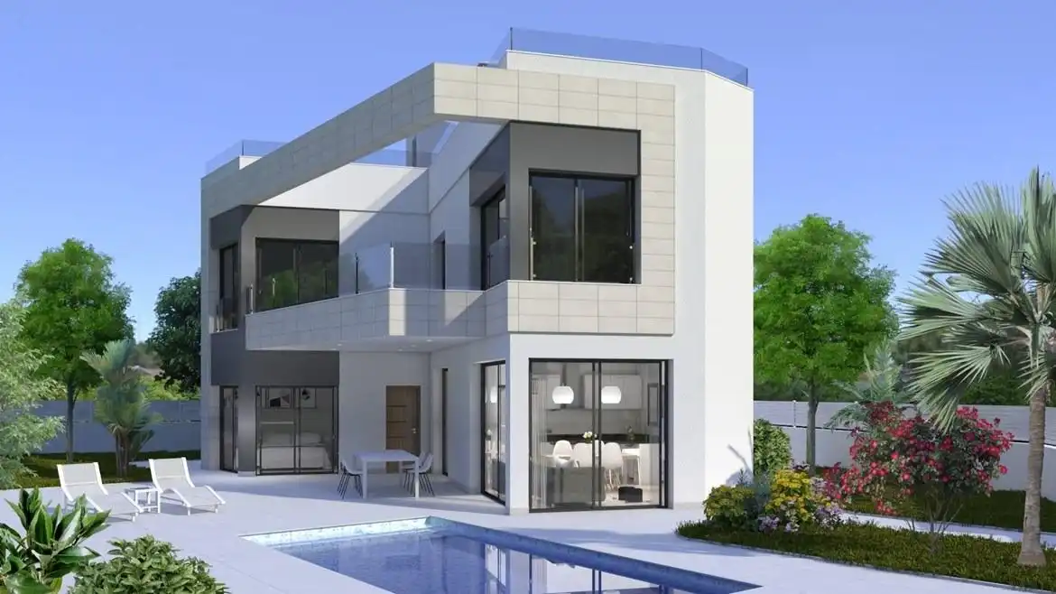 Xalet amb piscina en venda a Nueva Torrevieja - Aguas Nuevas