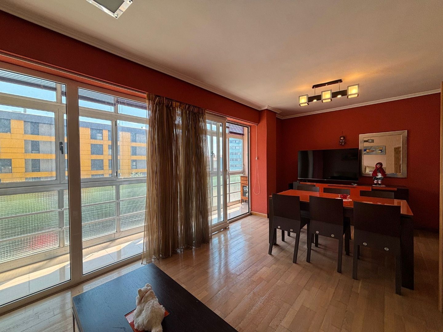 Exterior view of Flat for sale in Burgos Capital  with Heating, Parquet flooring and Terrace
