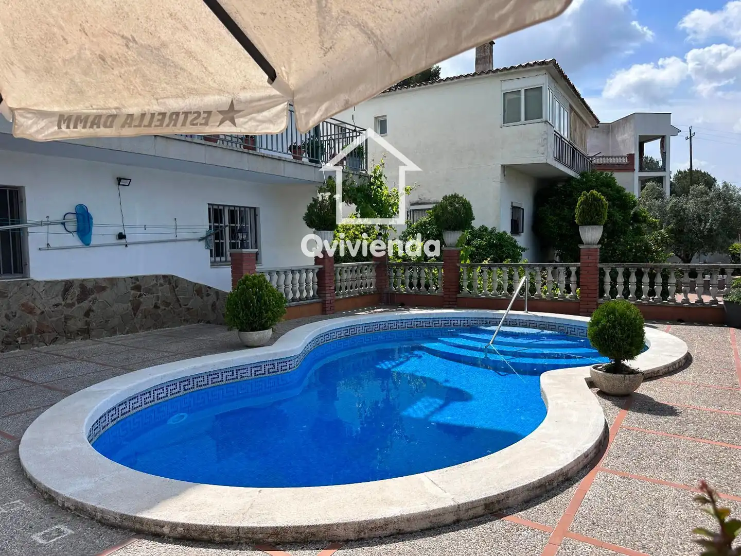 Jardín de Casa o chalet en venta en Lliçà d'Amunt con Aire acondicionado, Trastero y Piscina