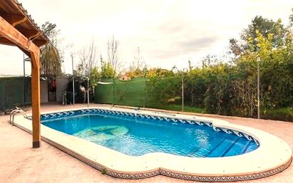 Piscina de Casa o xalet en venda en  Murcia Capital amb Aire condicionat, Jardí privat i Terrassa