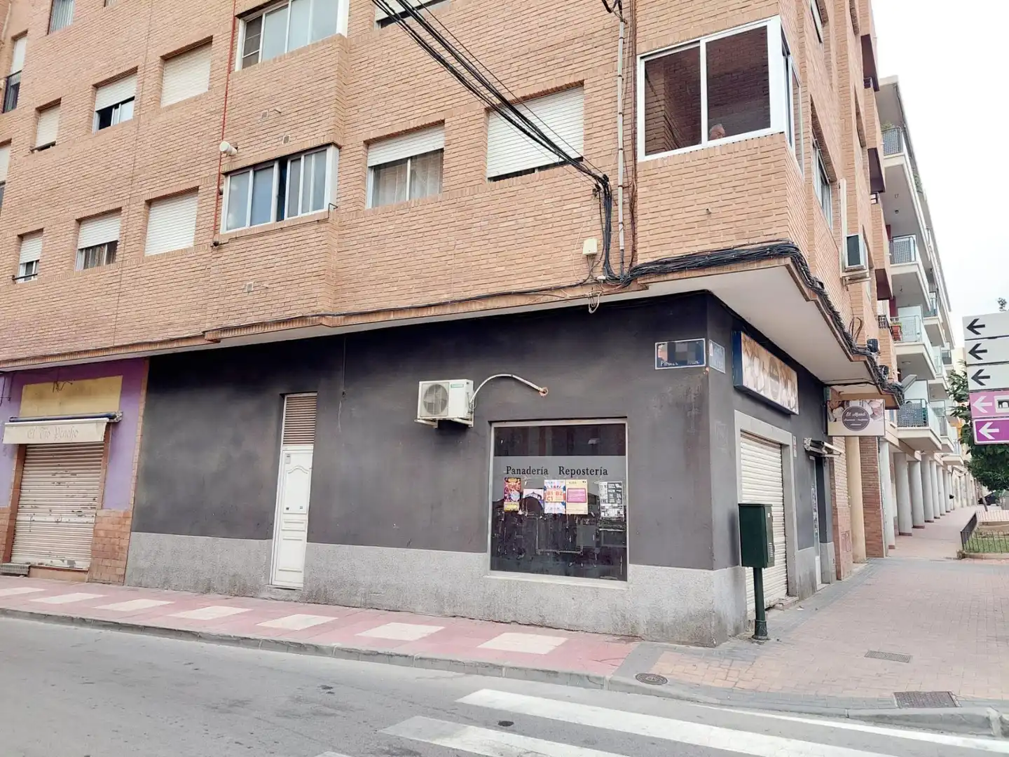 Exterior view of Commercial properties for rent in Murcia  with Air Conditioner