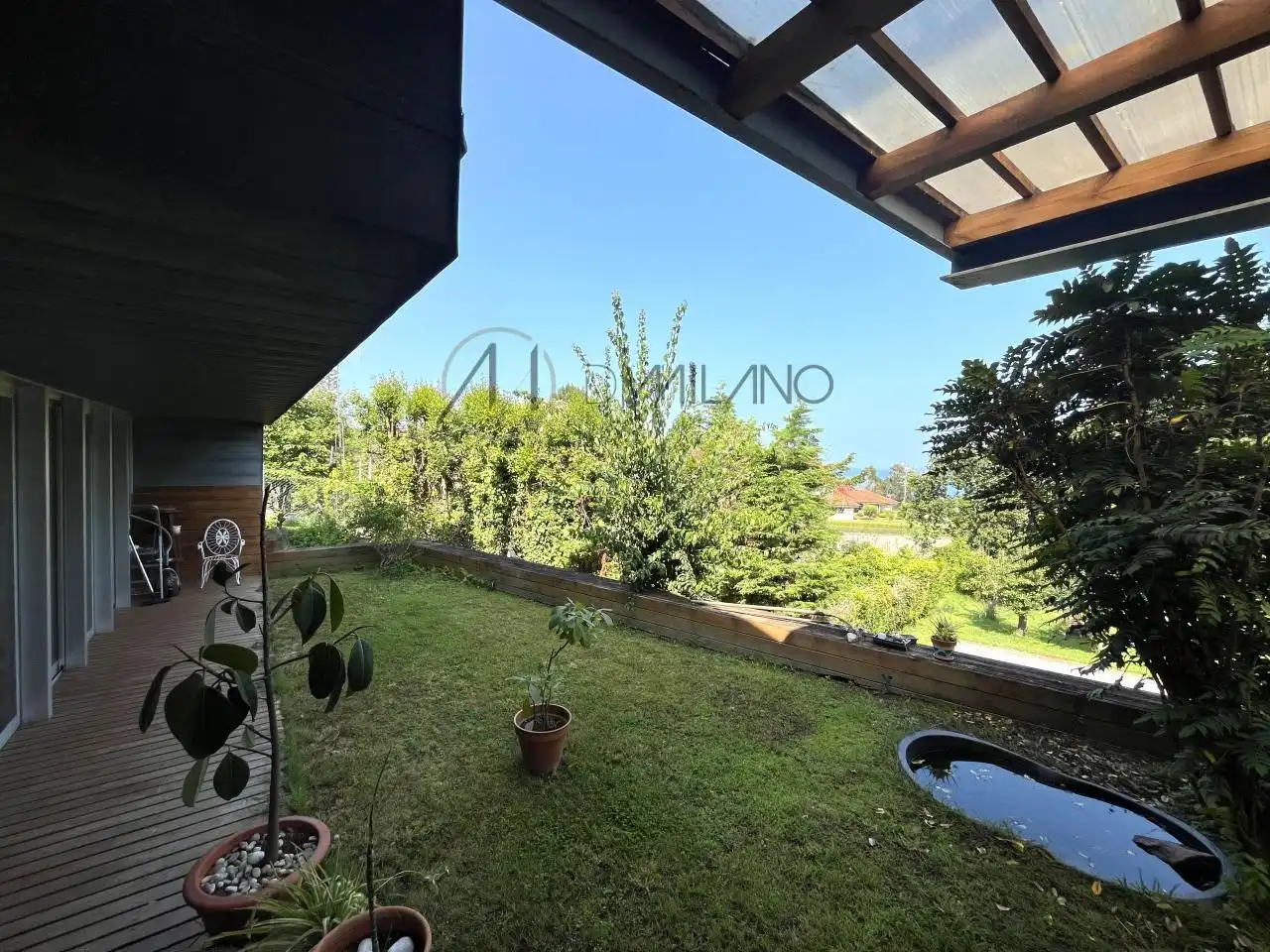 Jardí de Casa o xalet en venda en Nigrán amb Calefacció, Jardí privat i Terrassa