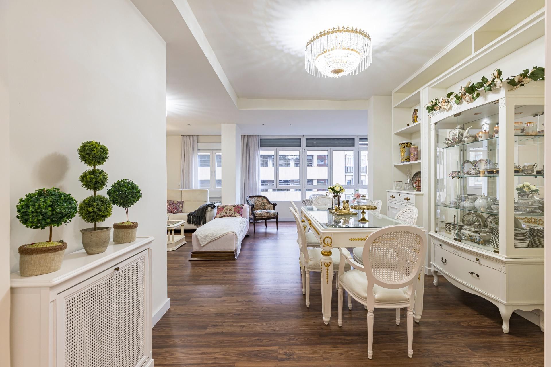 Sala d'estar de Pis en venda en  Murcia Capital amb Aire condicionat, Calefacció i Terrassa