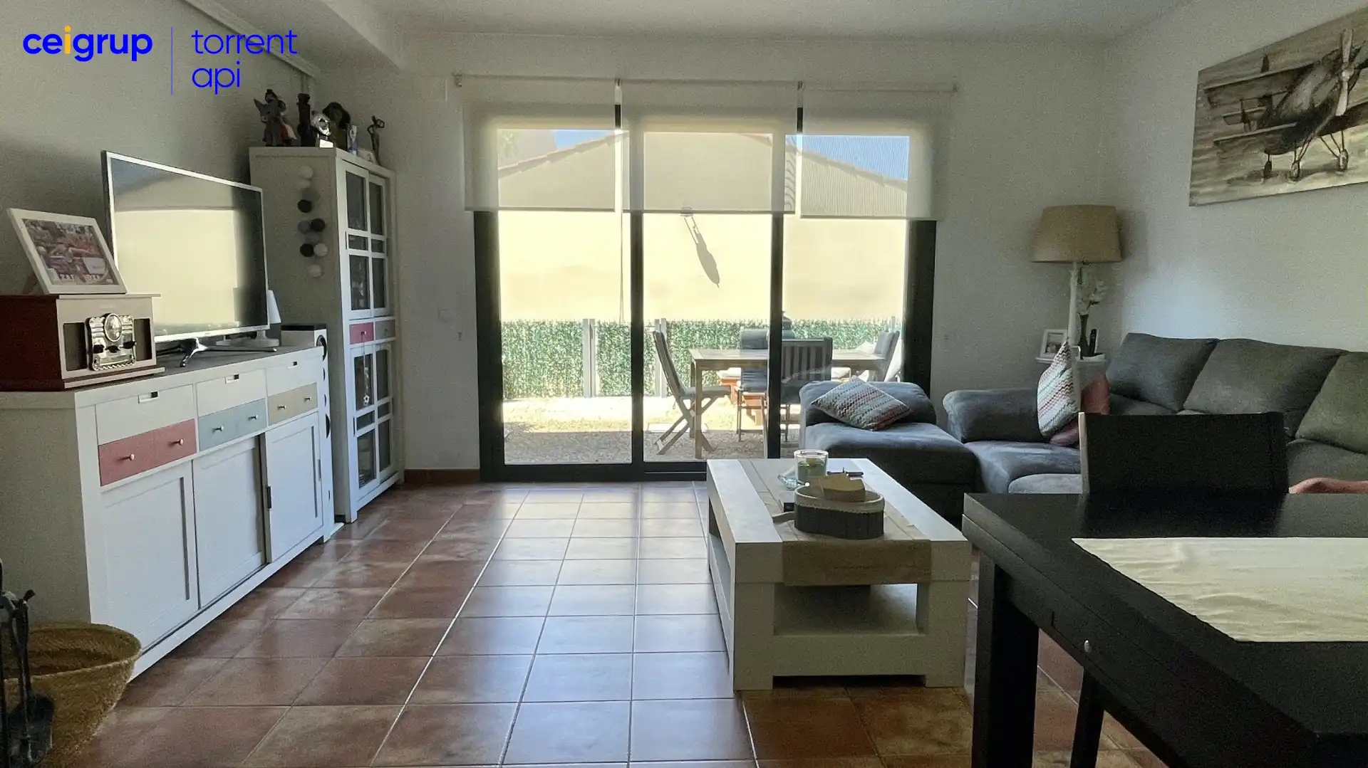 Wohnzimmer von Einfamilien-Reihenhaus zum Verkauf in Pals mit Klimaanlage, Terrasse und Schwimmbad