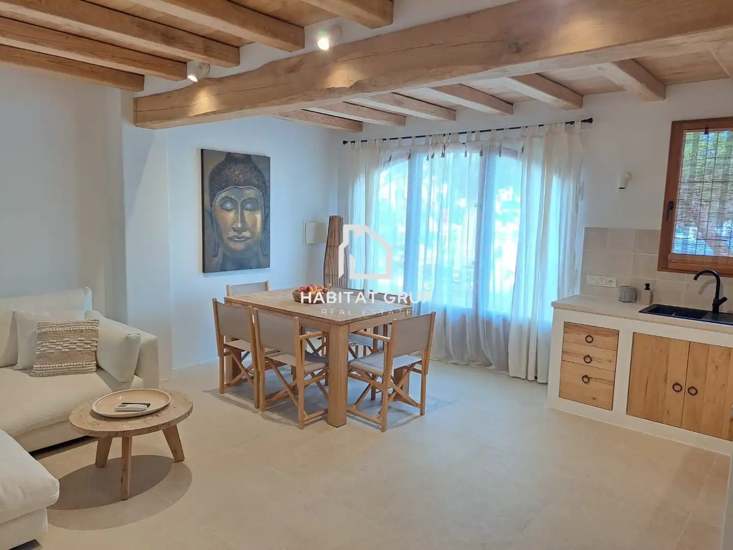 Esszimmer von Wohnung zum Verkauf in Es Mercadal mit Klimaanlage und Heizung
