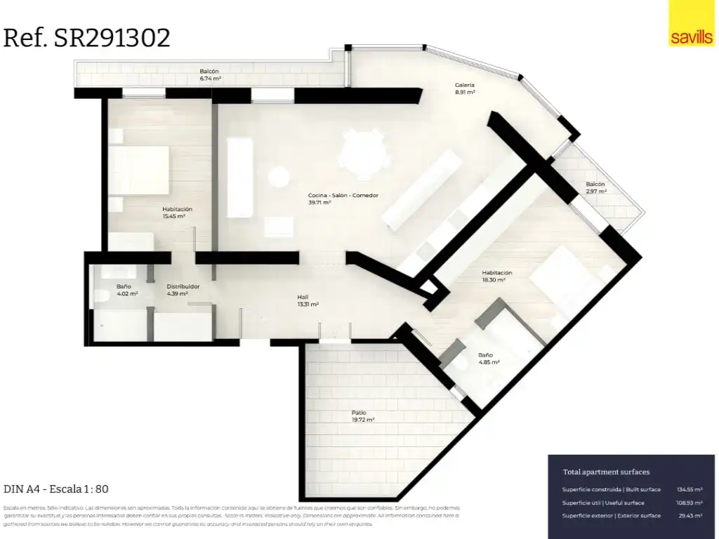 Appartement compact avec terrasse à vendre à Eixample, imagen 34