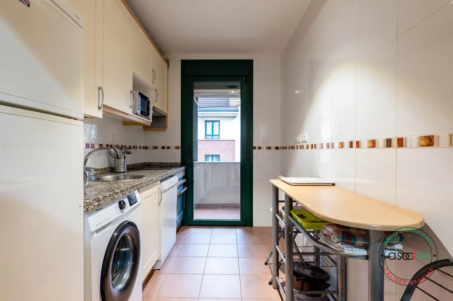 Cocina de Piso en venta en Gijón  con Calefacción, Terraza y Trastero